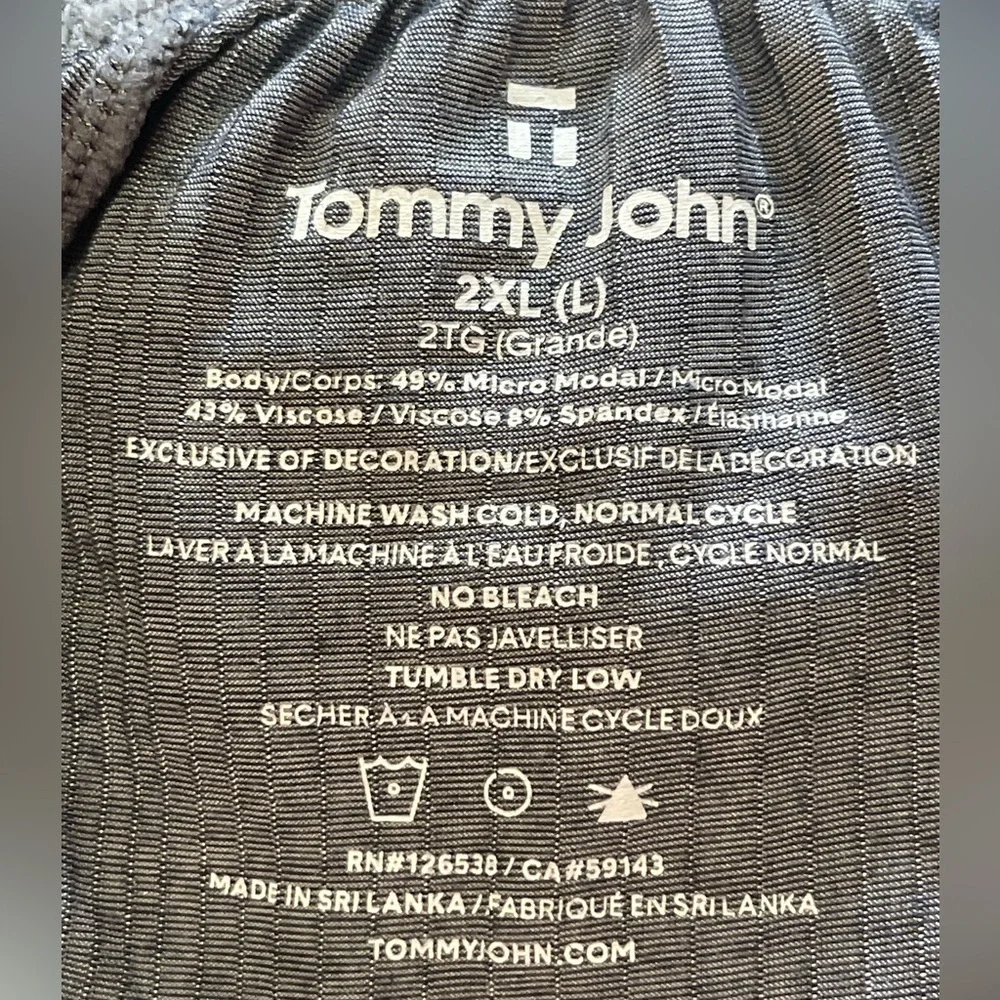 Tommy John Men’s Soft Loungewear Pants Size 2XL - Picture 4 of 6
